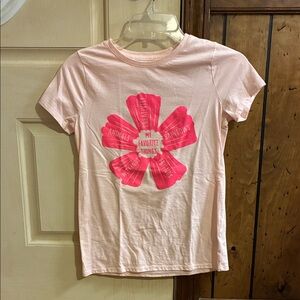 Cat & Jack Light Pink Graphic Tee Girls L 10-12